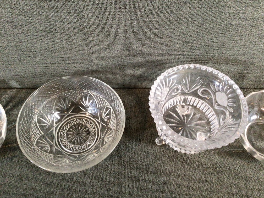 Image for Divided Glass Relish Tray and More