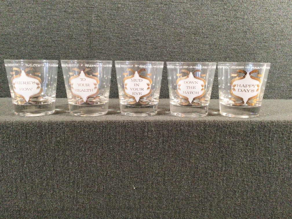 Image for “Drink To Your Health” Barware Glasses and More