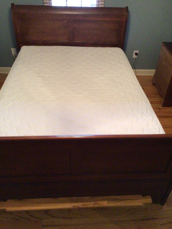 Image for Maple Sleigh Bed - Queen