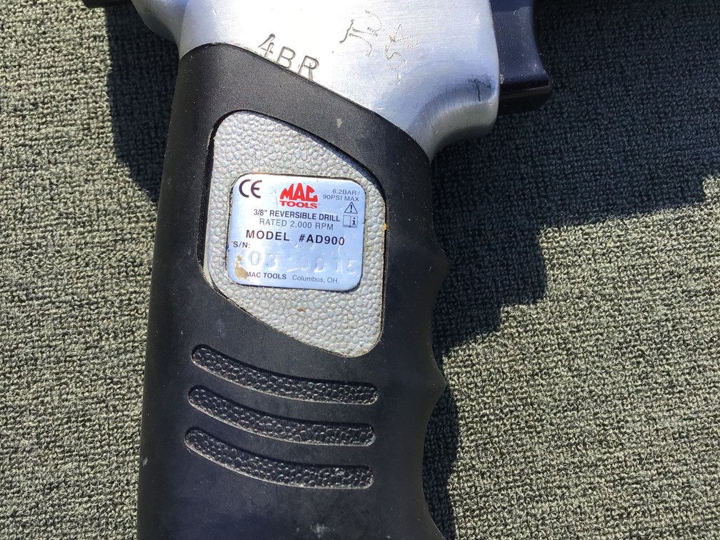 Image for MAC Air Drill with Keyless Chuck