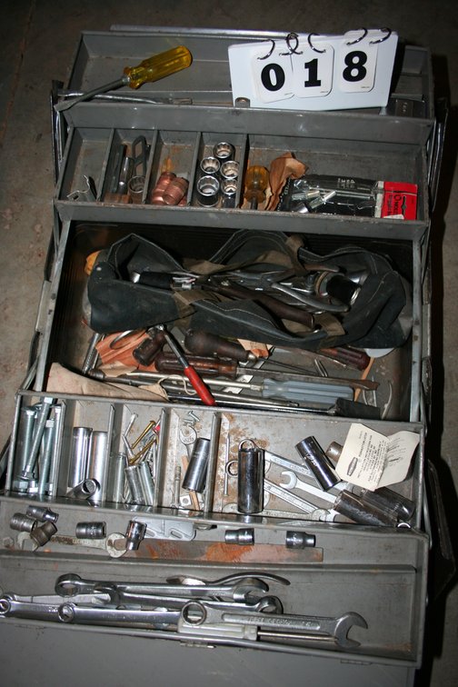 Image for Vintage Tool Box & Tools