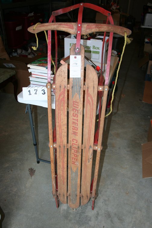 Image for Antique Western Clipper Sled
