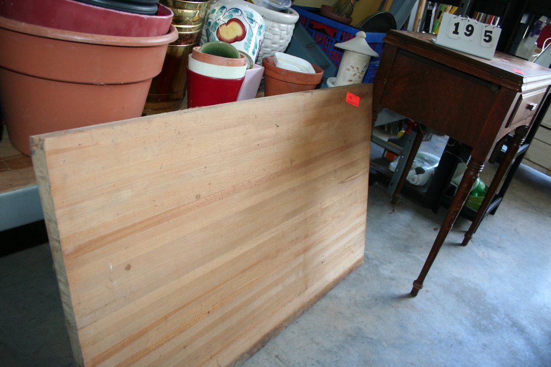 Image for Butcher Block Board / Sewing Machine