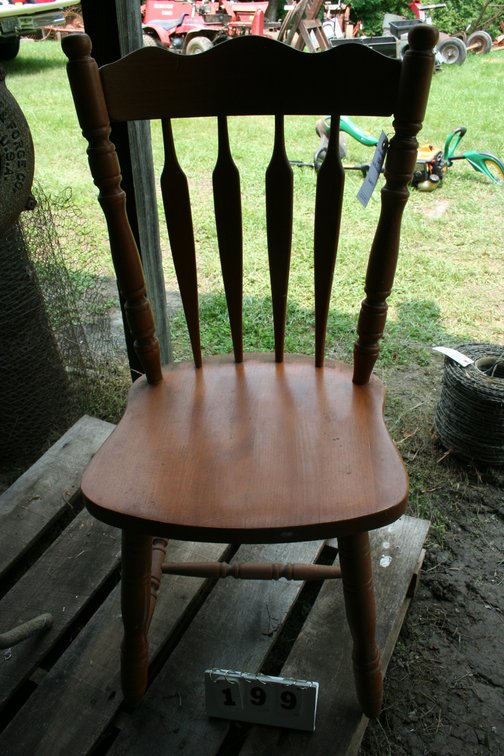 Image for Heavy Wood Chair