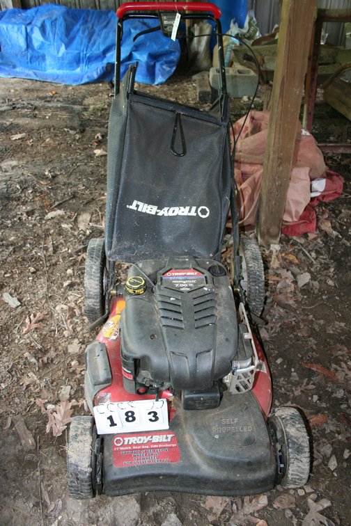 Image for Troy Bilt 7 HP Self Propelled - Working