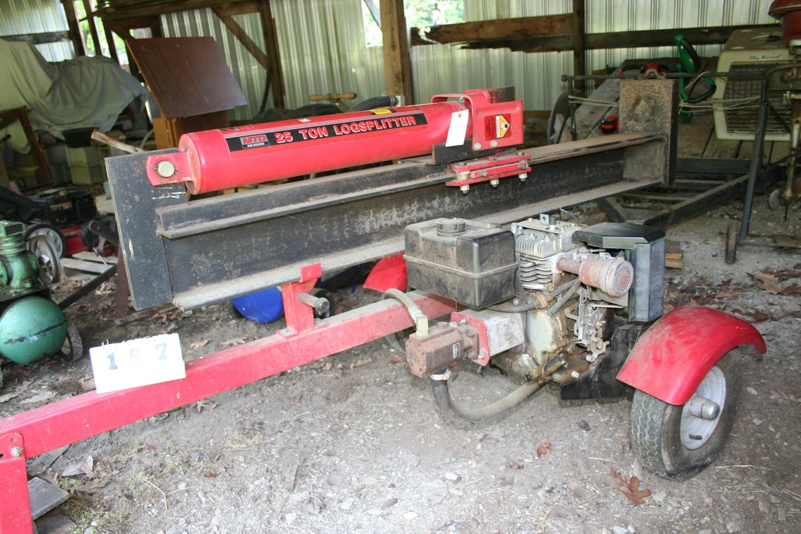 Image for M.T.D. 25 Ton Log Splitter 8 HP Briggs & Stratton Good Condition
