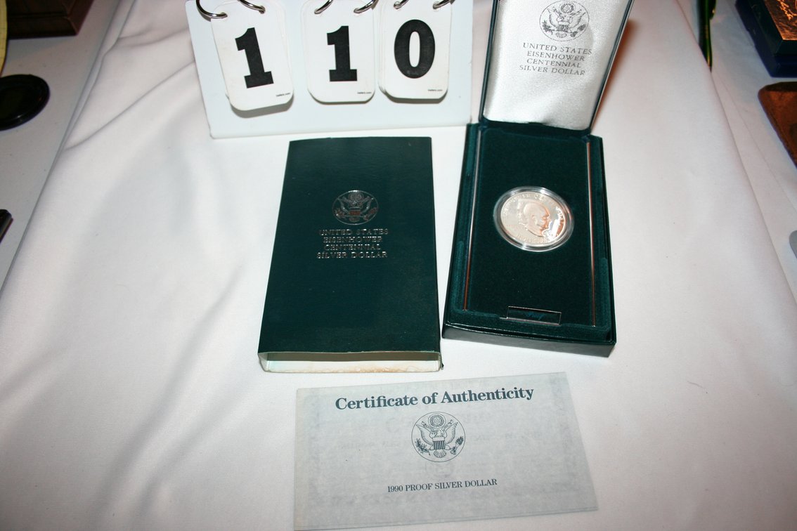 Image for Eisenhower Centennial Silver Dollar (Uncirculated)