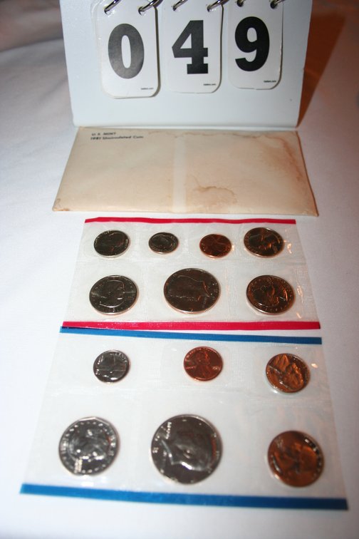 Image for 1981 Mint Set (3) Susan B Anthony Dollars (Denver / Philadelphia)