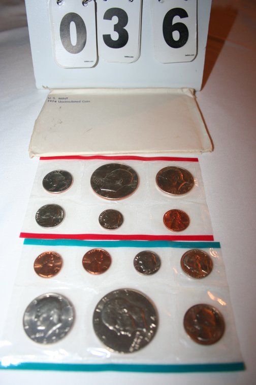 Image for 1974 Mint Set (2) (Uncirculated) (Denver / Philadelphia)