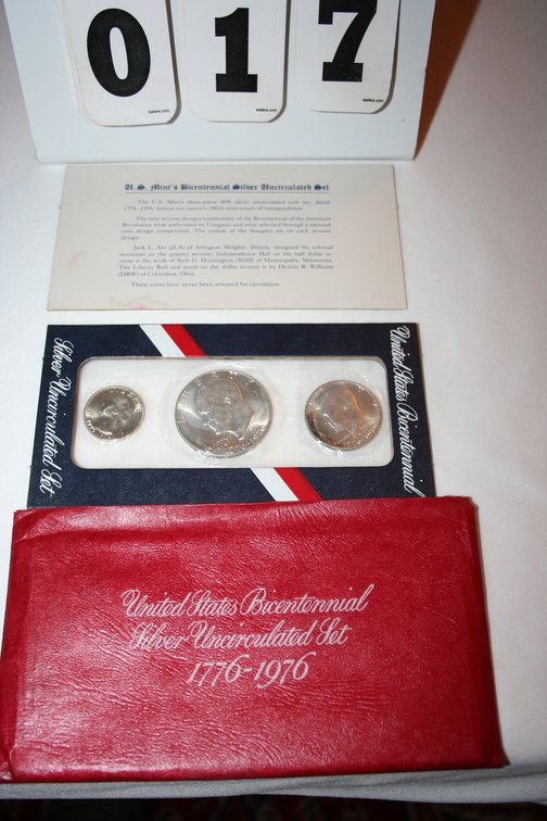 Image for 1776 - 1976 Bicentennial Silver Uncirculated Set