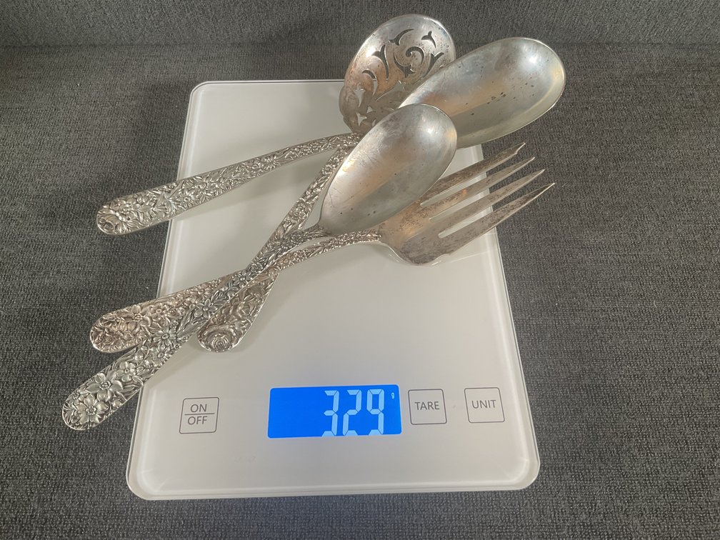 Image for S. Kirk & Son Sterling Repousse Serving Pieces