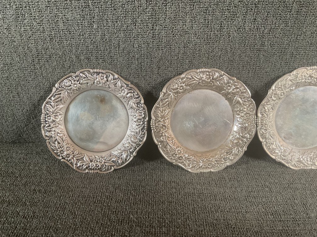 Image for S. Kirk & Son Sterling Silver Butter Pats Set of 4