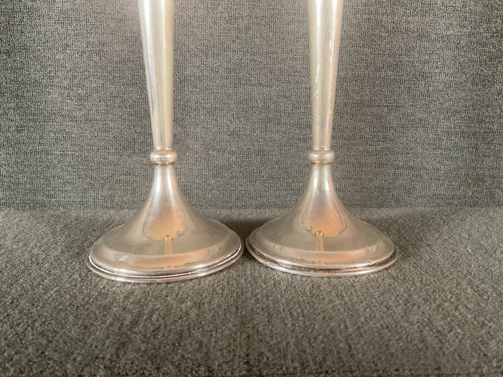 Image for Richard Dimes Sterling Silver Candle Sticks