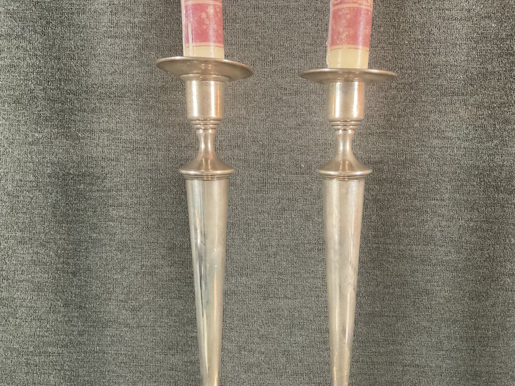 Image for Richard Dimes Sterling Silver Candle Sticks