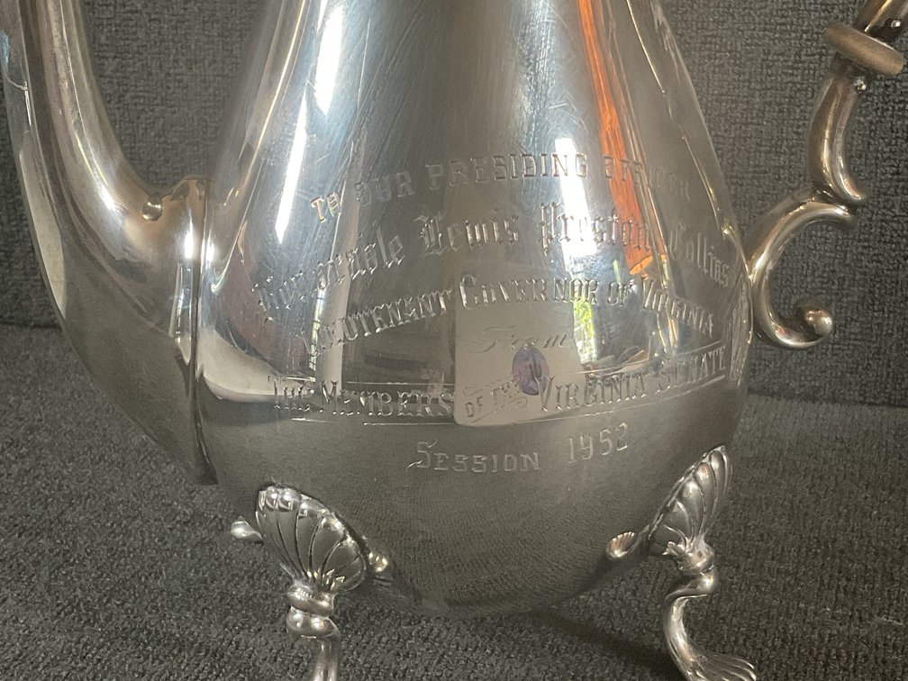 Image for Fisher Jack Shepard Sterling Silver Presentation Tea Set