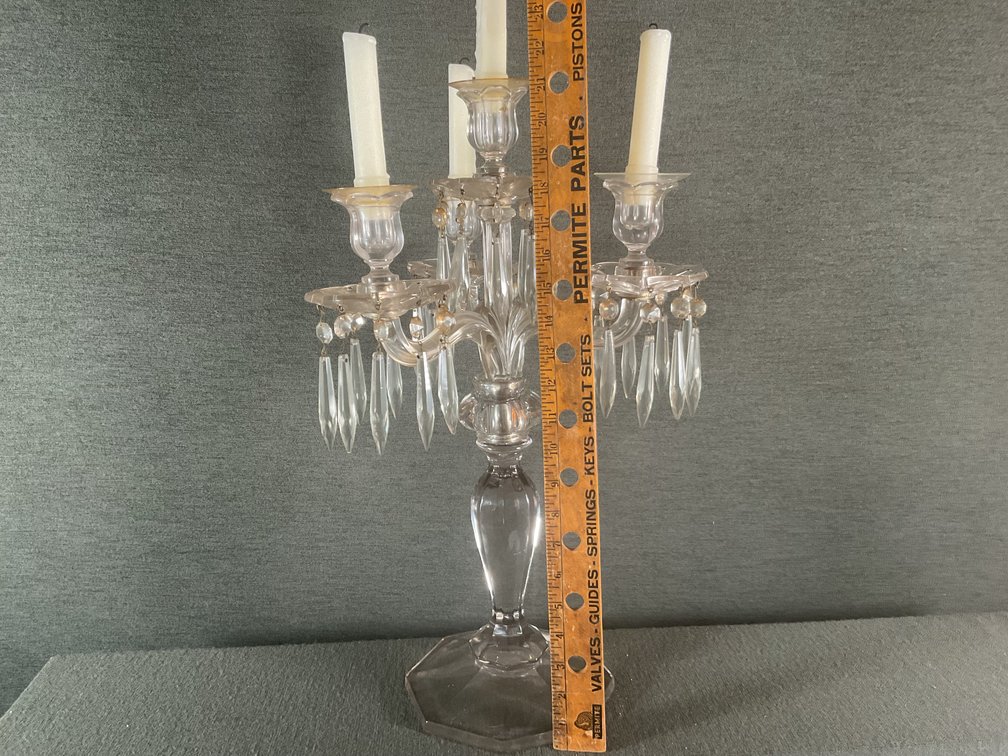 Image for Huge Crystal Candelabra