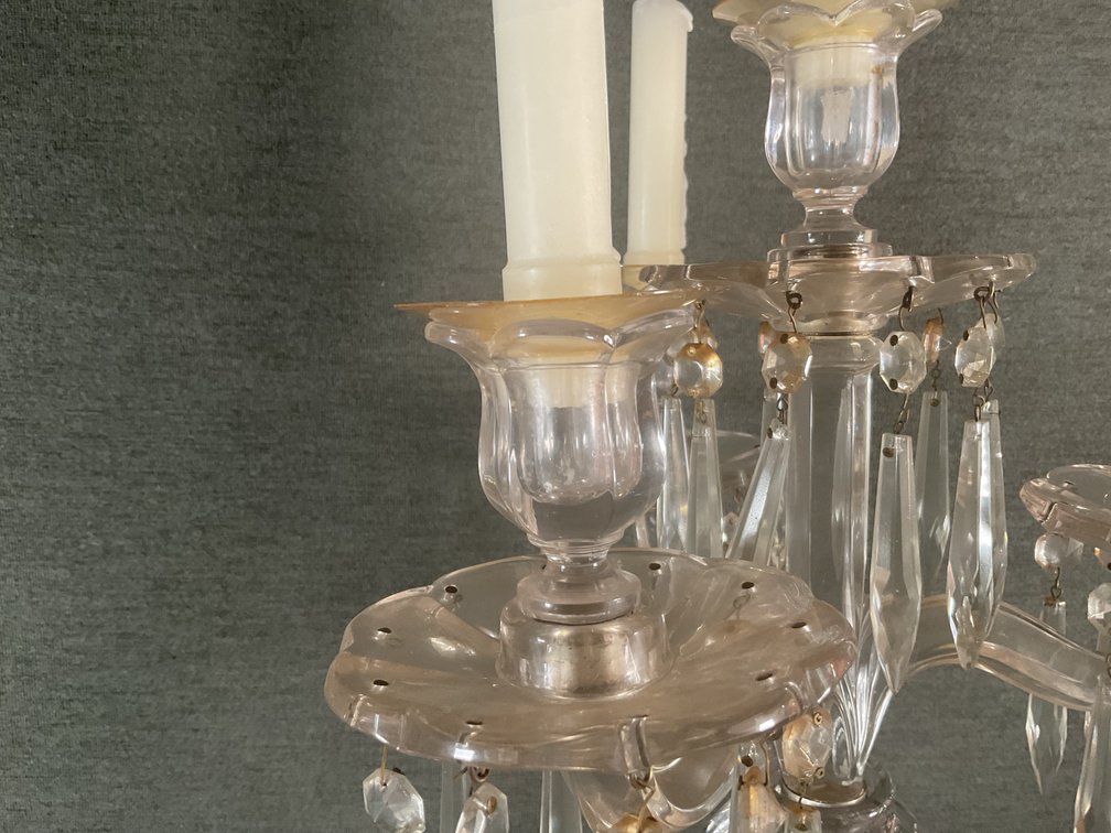 Image for Huge Crystal Candelabra