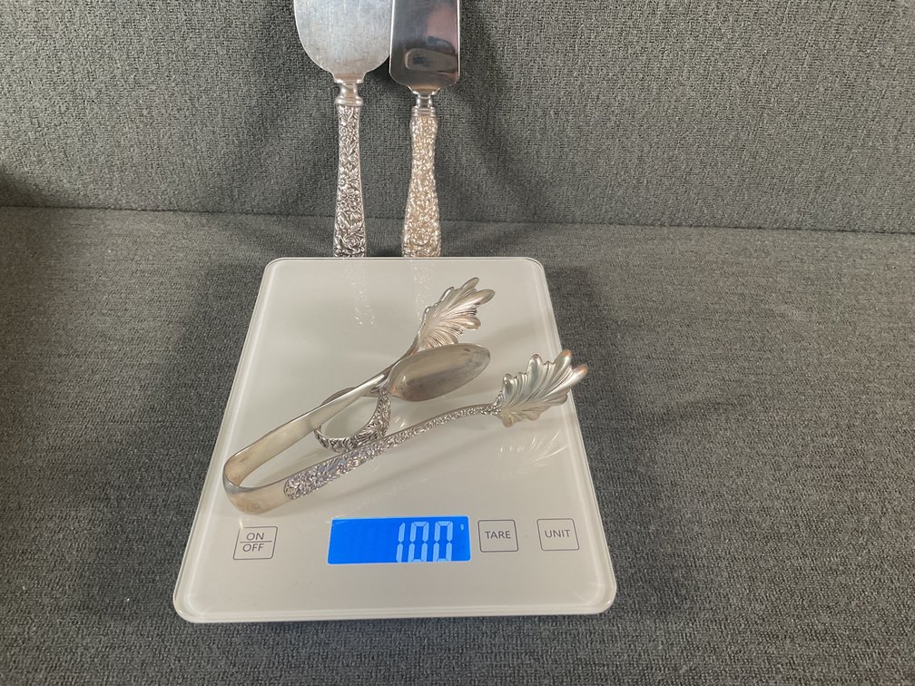 Image for S. Kirk & Son “Repousse” Sterling Silver Serving Pieces