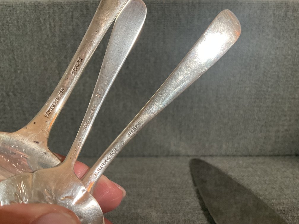 Image for S Kirk & Son “Repousse” Sterling Silver Serving Pieces