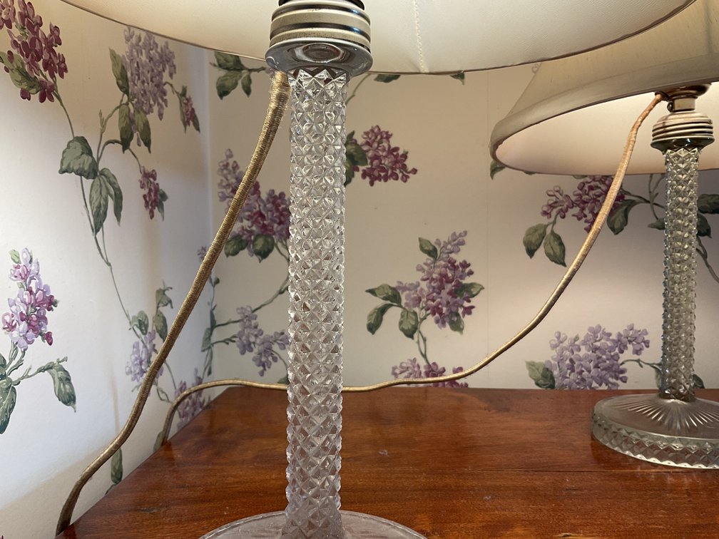 Image for Dresser Lamps - Crystal