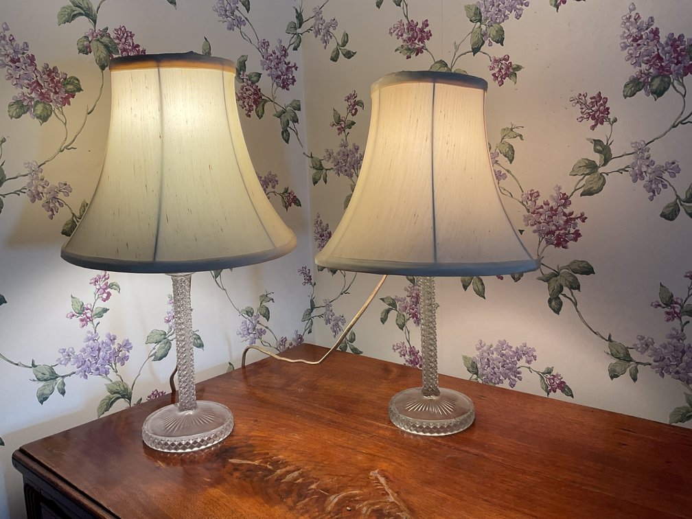 Image for Dresser Lamps - Crystal