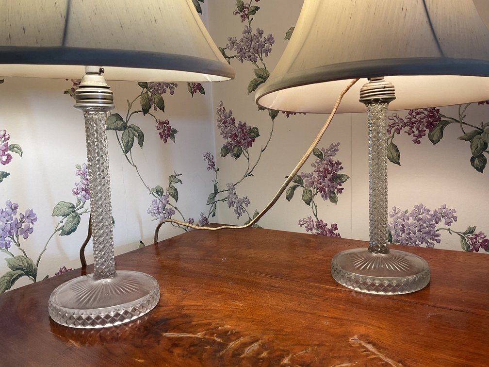 Image for Dresser Lamps - Crystal