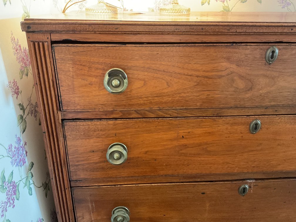 Image for Antique Walnut Chest of Drawers