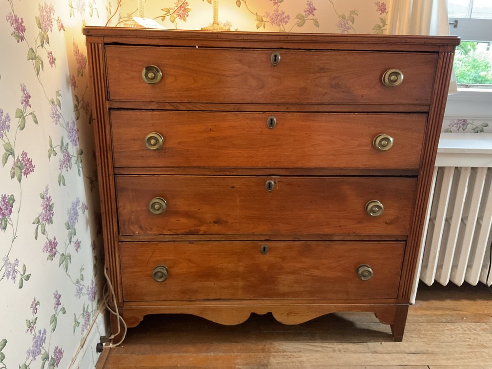 Image for Antique Walnut Chest of Drawers