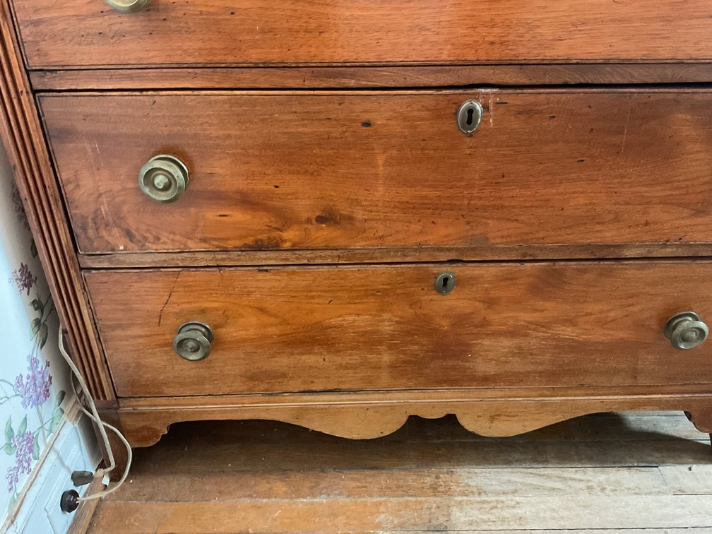 Image for Antique Walnut Chest of Drawers