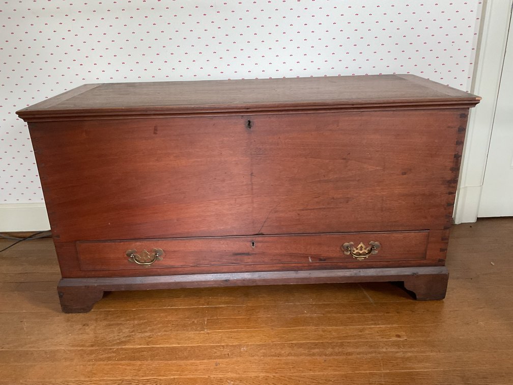 Image for Antique Walnut. Blanket Chest