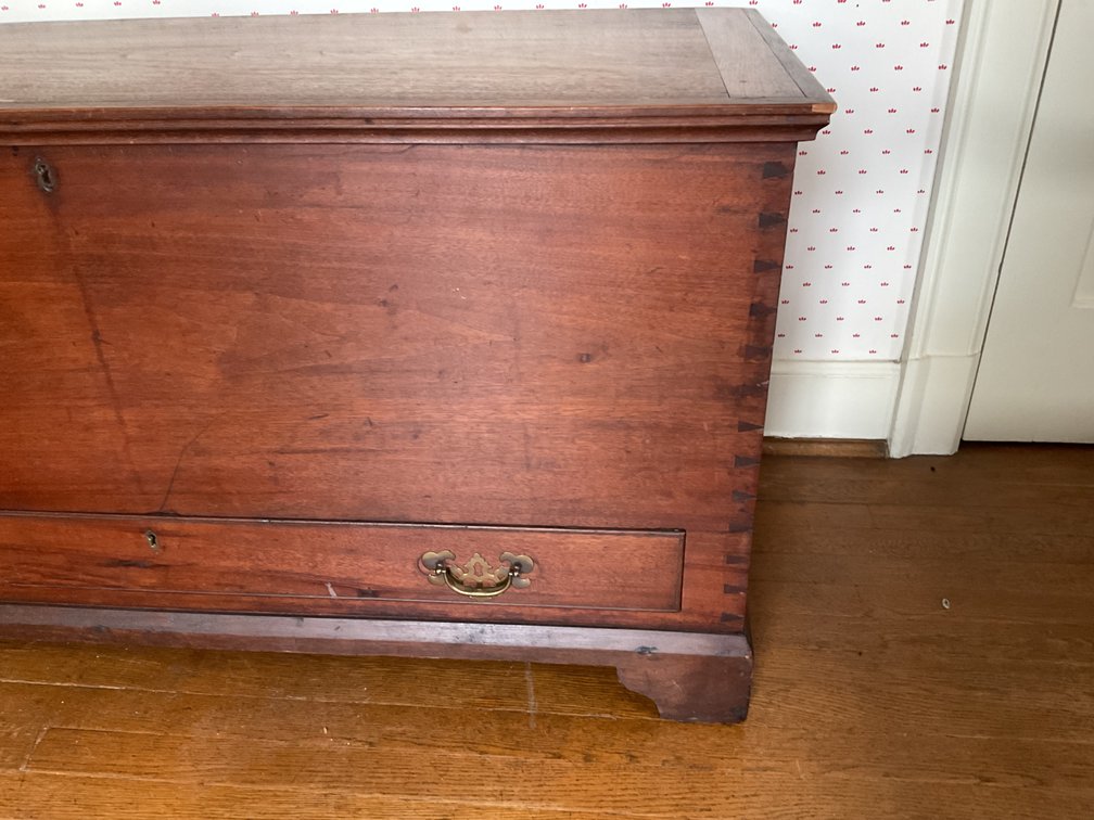 Image for Antique Walnut. Blanket Chest