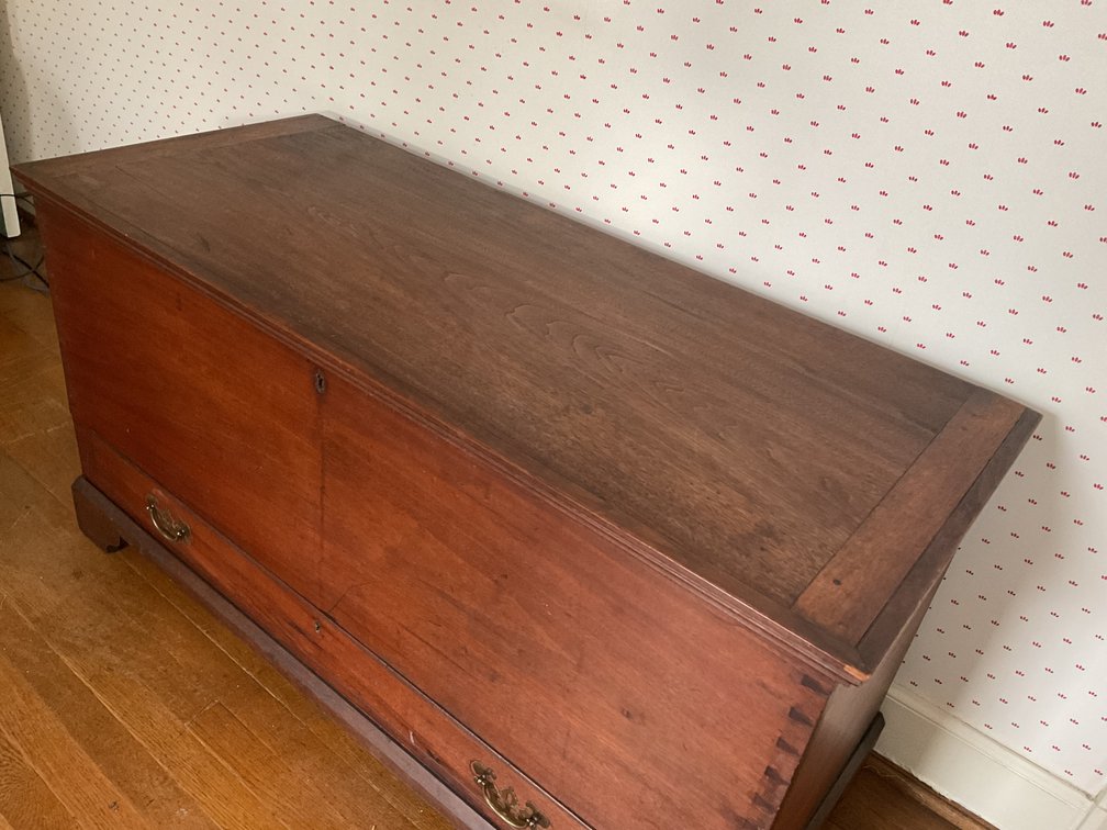 Image for Antique Walnut. Blanket Chest