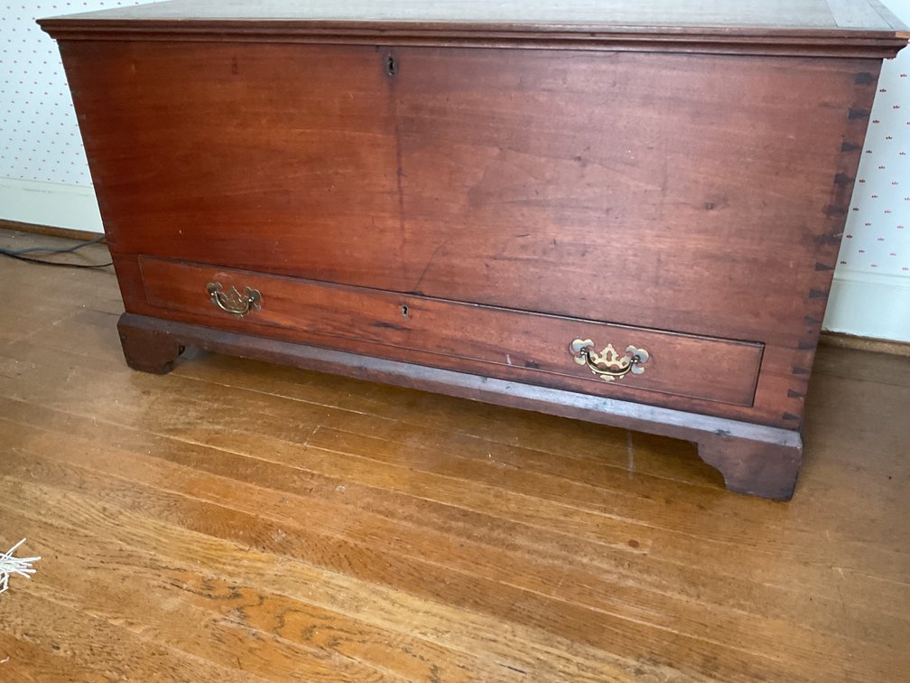 Image for Antique Walnut. Blanket Chest