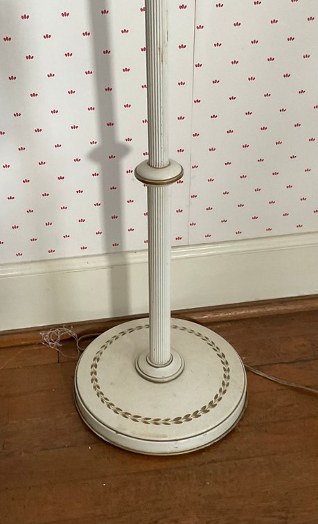 Image for Tole Painted Floor Lamp
