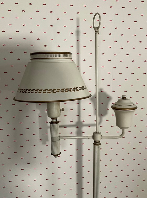 Image for Tole Painted Floor Lamp