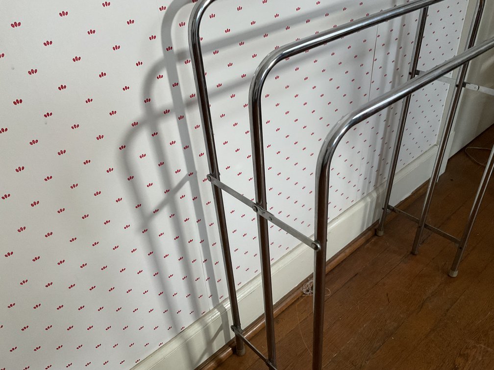 Image for Laundry Drying Rack and Chrome Plated Towel Rack