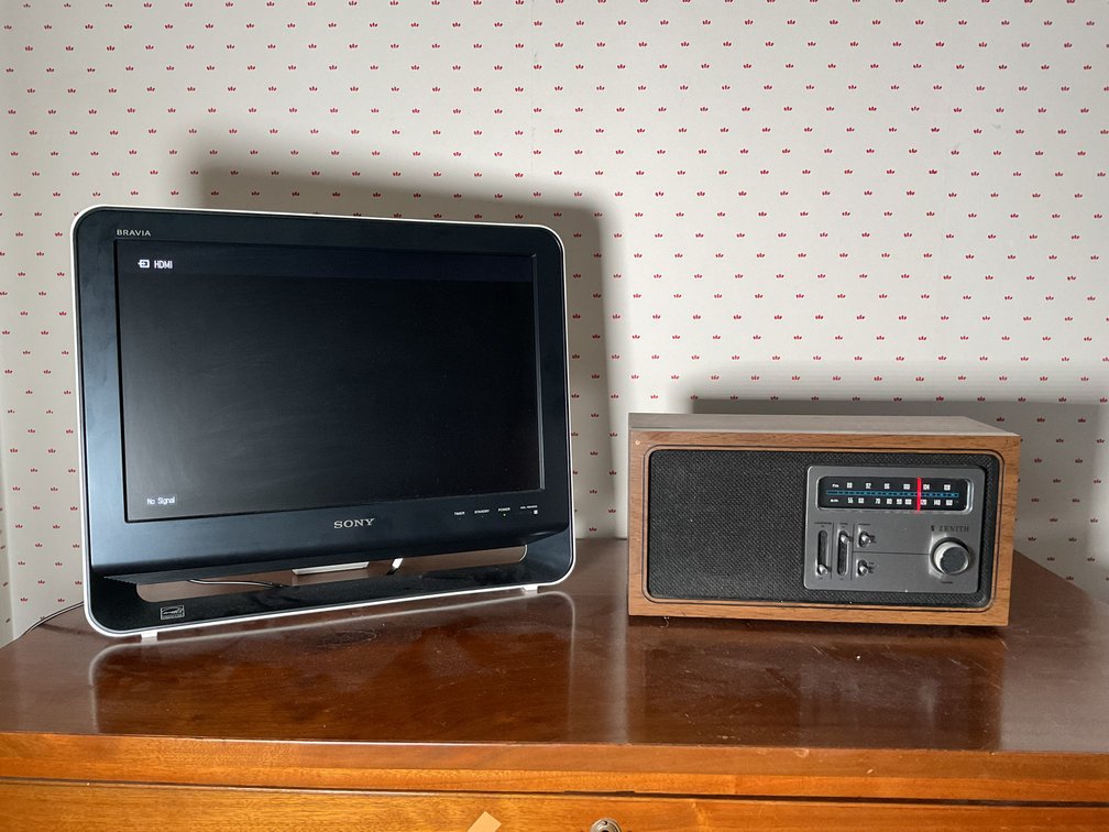 Image for Sony TV and Zenith Radio