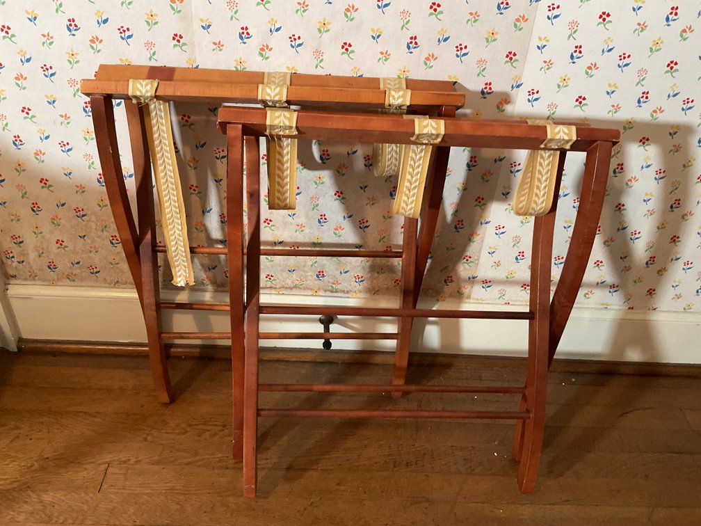 Image for Three Folding Luggage Racks