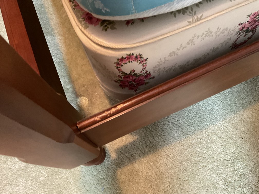 Image for Henkel Harris Solid Cherry Four Poster Bed