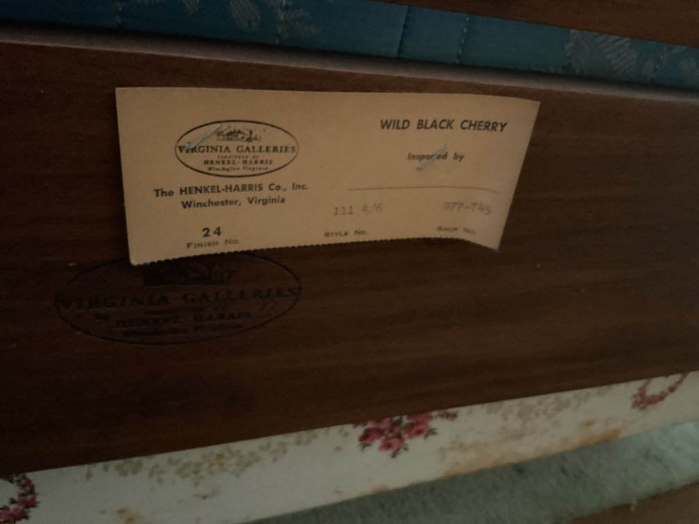 Image for Henkel Harris Solid Cherry Four Poster Bed