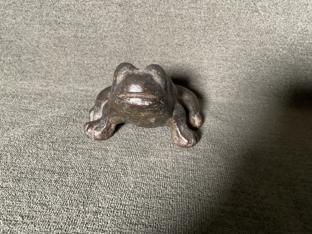 Image for Cast Iron Frog Door Stop