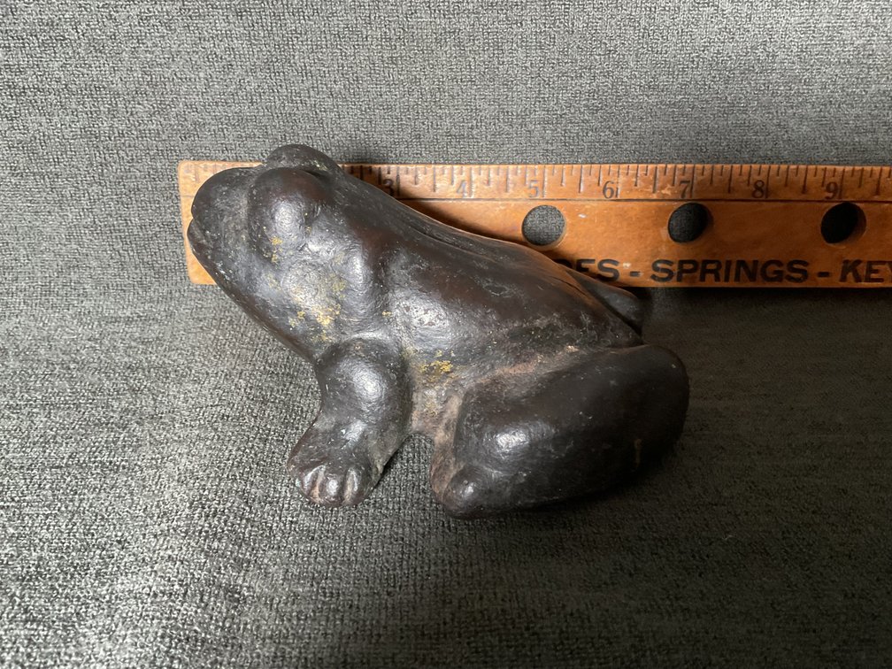 Image for Cast Iron Frog Door Stop