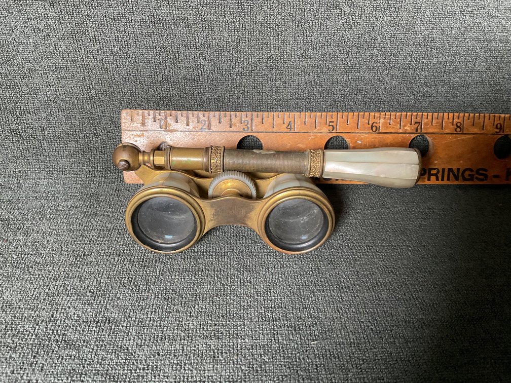 Image for Brass and Mother of Pearl Opera Glasses