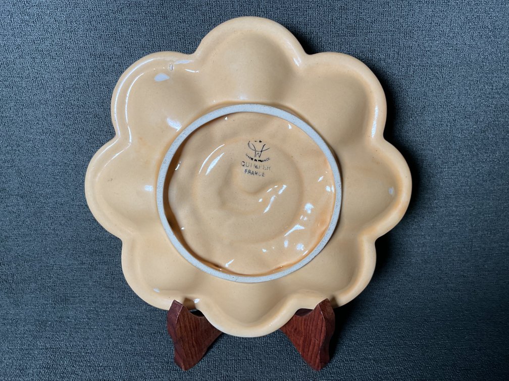 Image for Quimper France Egg Plate