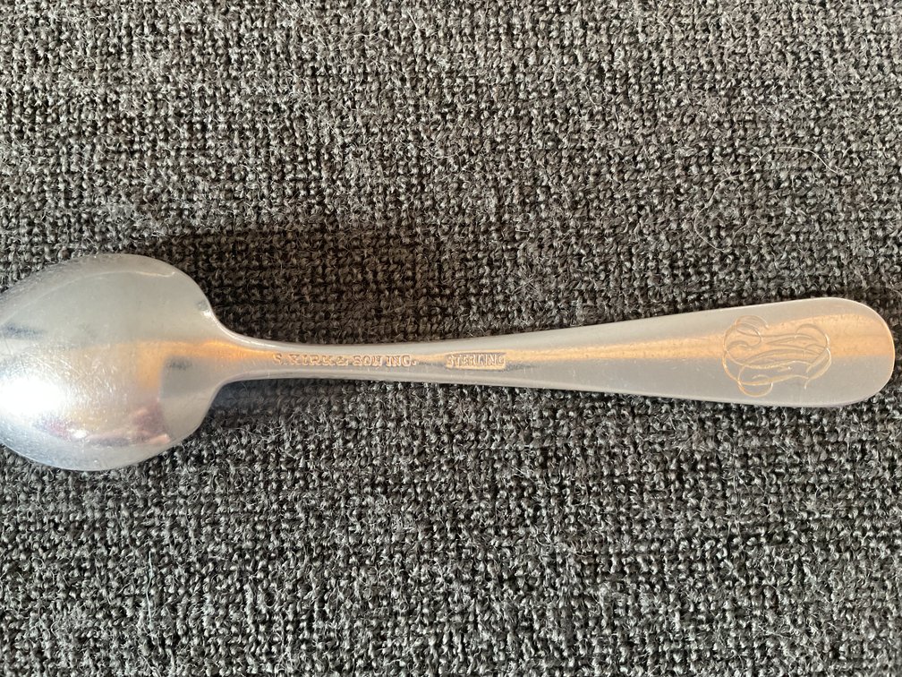 Image for S Kirk & Son “Repousse” Sterling Silver Demi Spoons