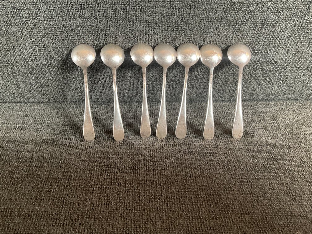 Image for Stieff “Rose” Sterling Salt Spoons