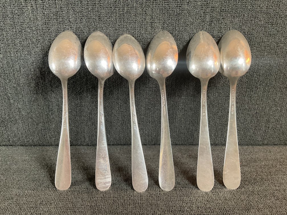 Image for S Kirk & Son “Repousse” Sterling Teaspoons