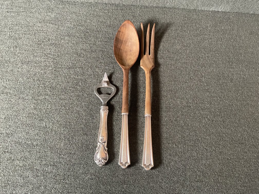 Image for Sterling Silver Handle Servers