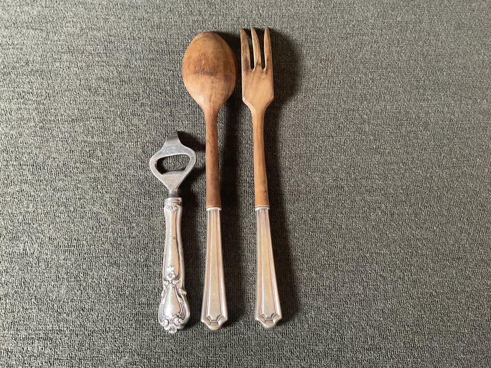 Image for Sterling Silver Handle Servers