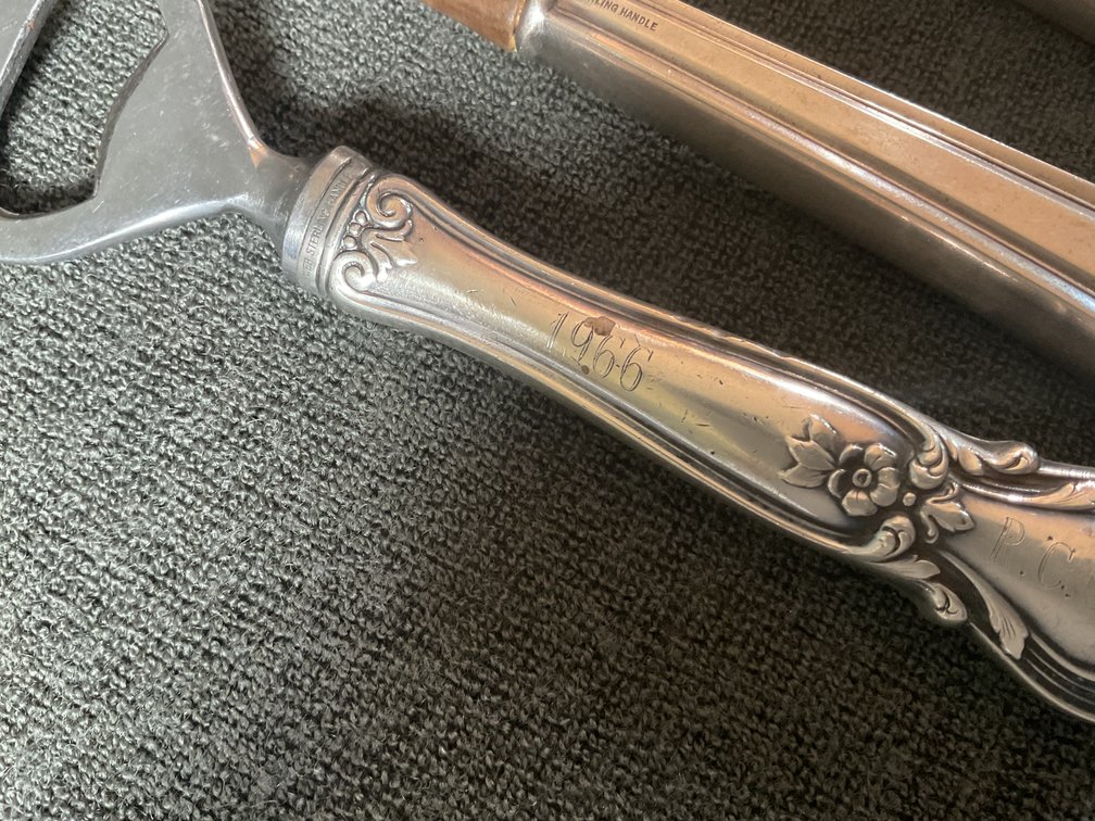 Image for Sterling Silver Handle Servers